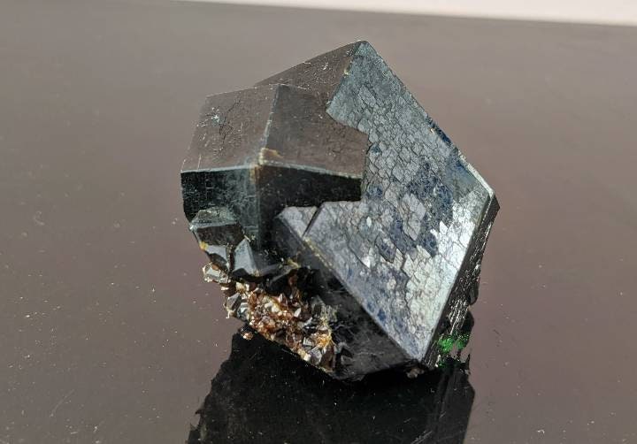 ARSAA GEMS AND MINERALSDark brown Andradite garnet. Excellent luster and polish. Well formed crystal, 127 grams - Premium  from ARSAA GEMS AND MINERALS - Just $160.00! Shop now at ARSAA GEMS AND MINERALS