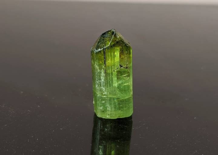 ARSAA GEMS AND MINERALSFine Quality beautiful natural 2.6 gram terminated green Tourmaline crystal from Africa - Premium  from ARSAA GEMS AND MINERALS - Just $26.00! Shop now at ARSAA GEMS AND MINERALS