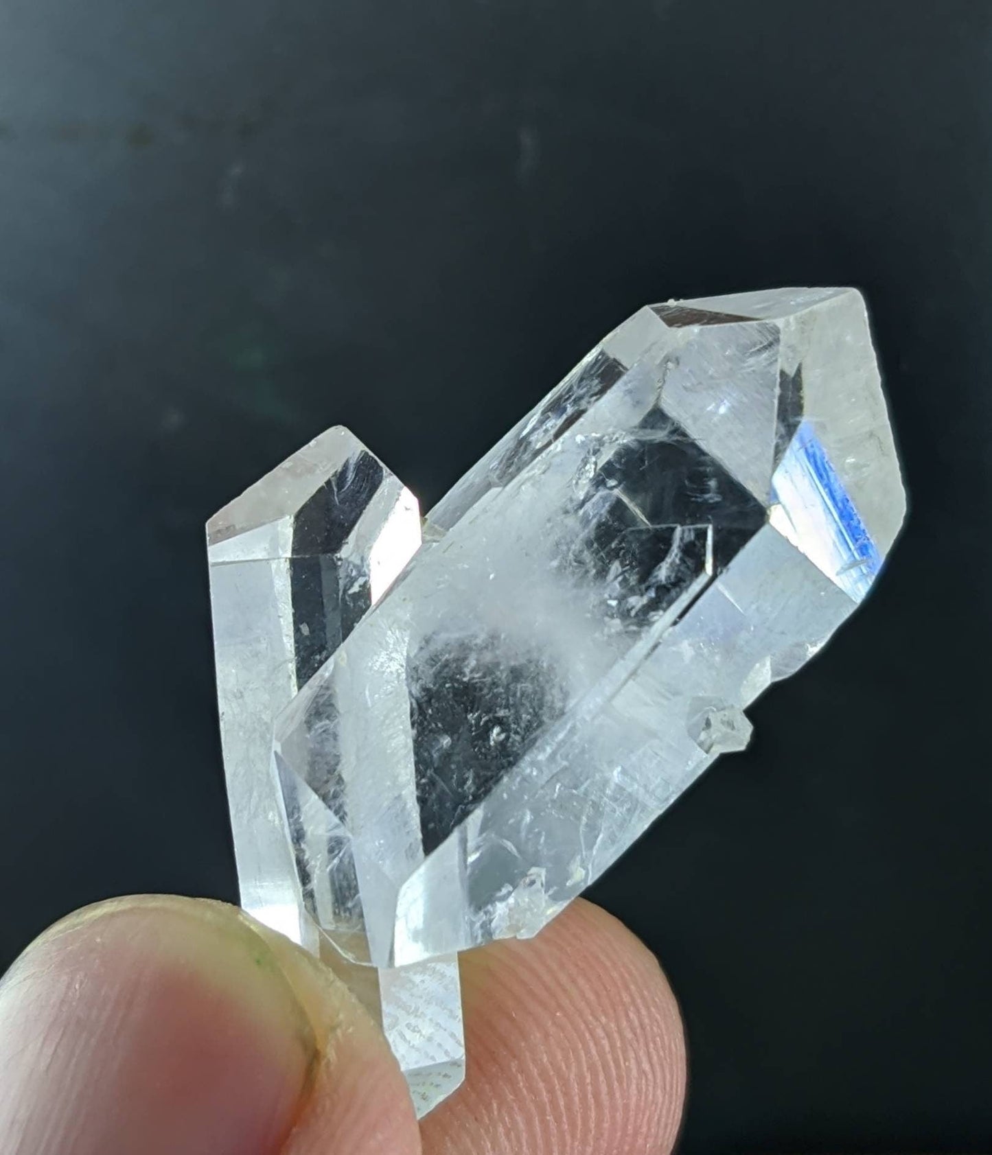 ARSAA GEMS AND MINERALSNatural fine quality beautiful 6.2 grams clear double terminated quartz crystal from Balochistan Pakistan - Premium  from ARSAA GEMS AND MINERALS - Just $20.00! Shop now at ARSAA GEMS AND MINERALS