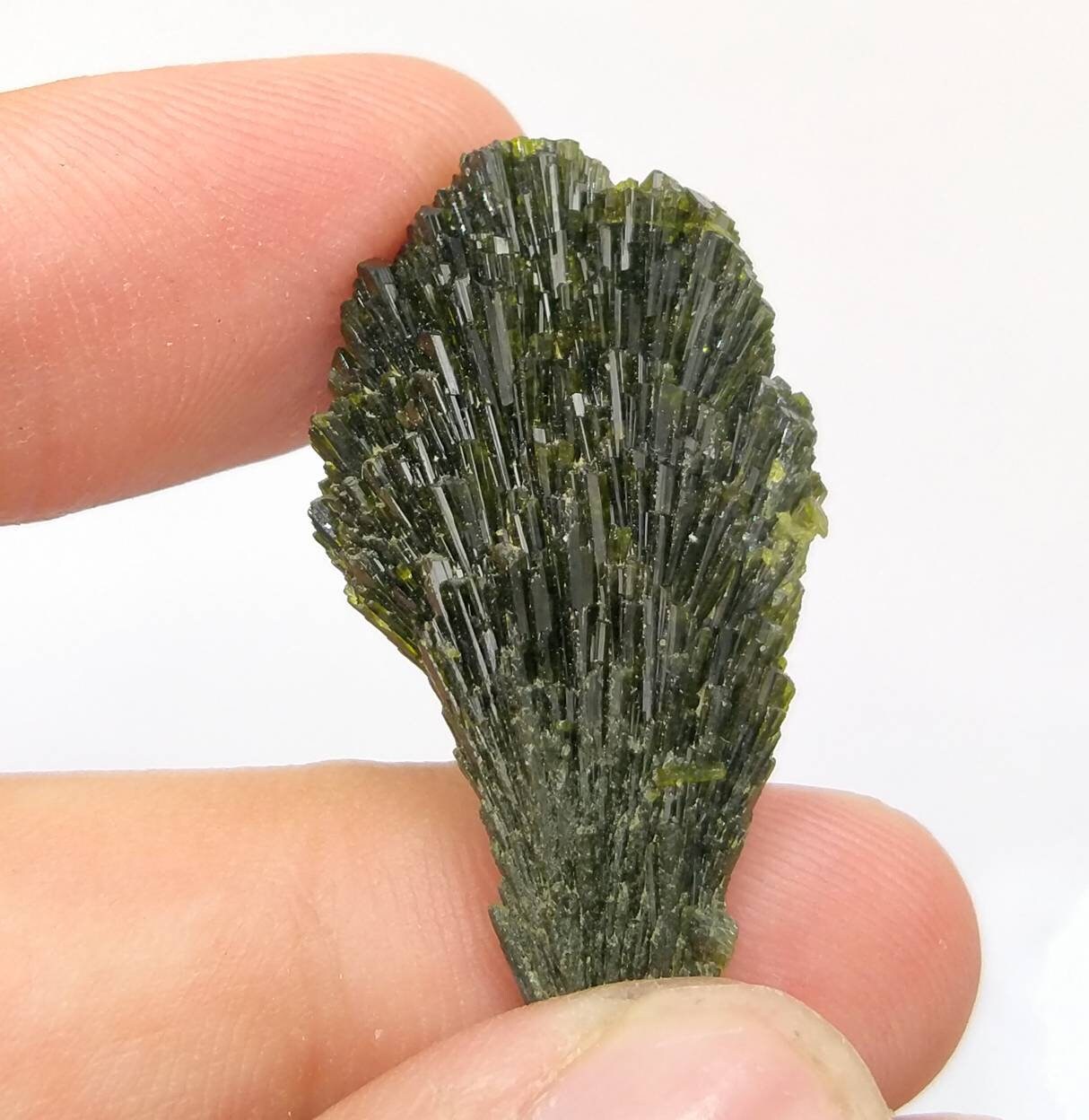 ARSAA GEMS AND MINERALSGrreen spray epidote crystal from Balochistan Pakistan, weight 7.8 grams - Premium  from ARSAA GEMS AND MINERALS - Just $20.00! Shop now at ARSAA GEMS AND MINERALS