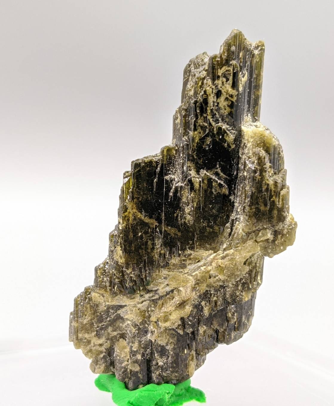 ARSAA GEMS AND MINERALSNatural aesthetic 26.8 gram Beautiful green epidote crystal from KP Pakistan - Premium  from ARSAA GEMS AND MINERALS - Just $35.00! Shop now at ARSAA GEMS AND MINERALS