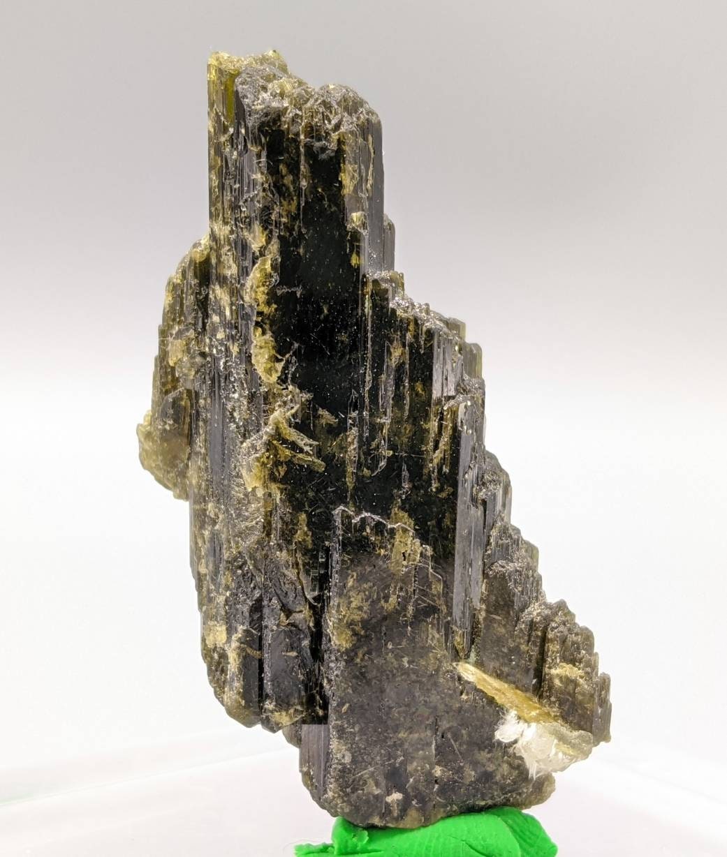 ARSAA GEMS AND MINERALSNatural aesthetic 26.8 gram Beautiful green epidote crystal from KP Pakistan - Premium  from ARSAA GEMS AND MINERALS - Just $35.00! Shop now at ARSAA GEMS AND MINERALS