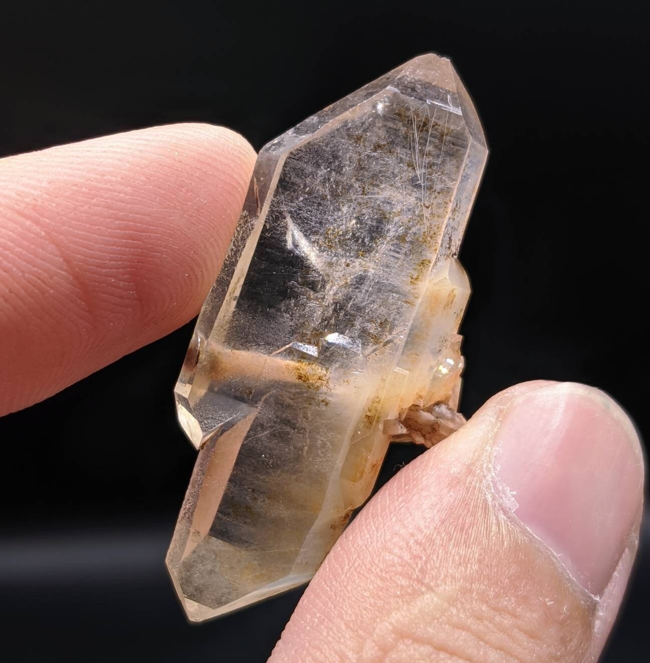 ARSAA GEMS AND MINERALSNatural fine quality beautiful 8.1 grams Faden amphibole Quartz crystal - Premium  from ARSAA GEMS AND MINERALS - Just $20.00! Shop now at ARSAA GEMS AND MINERALS