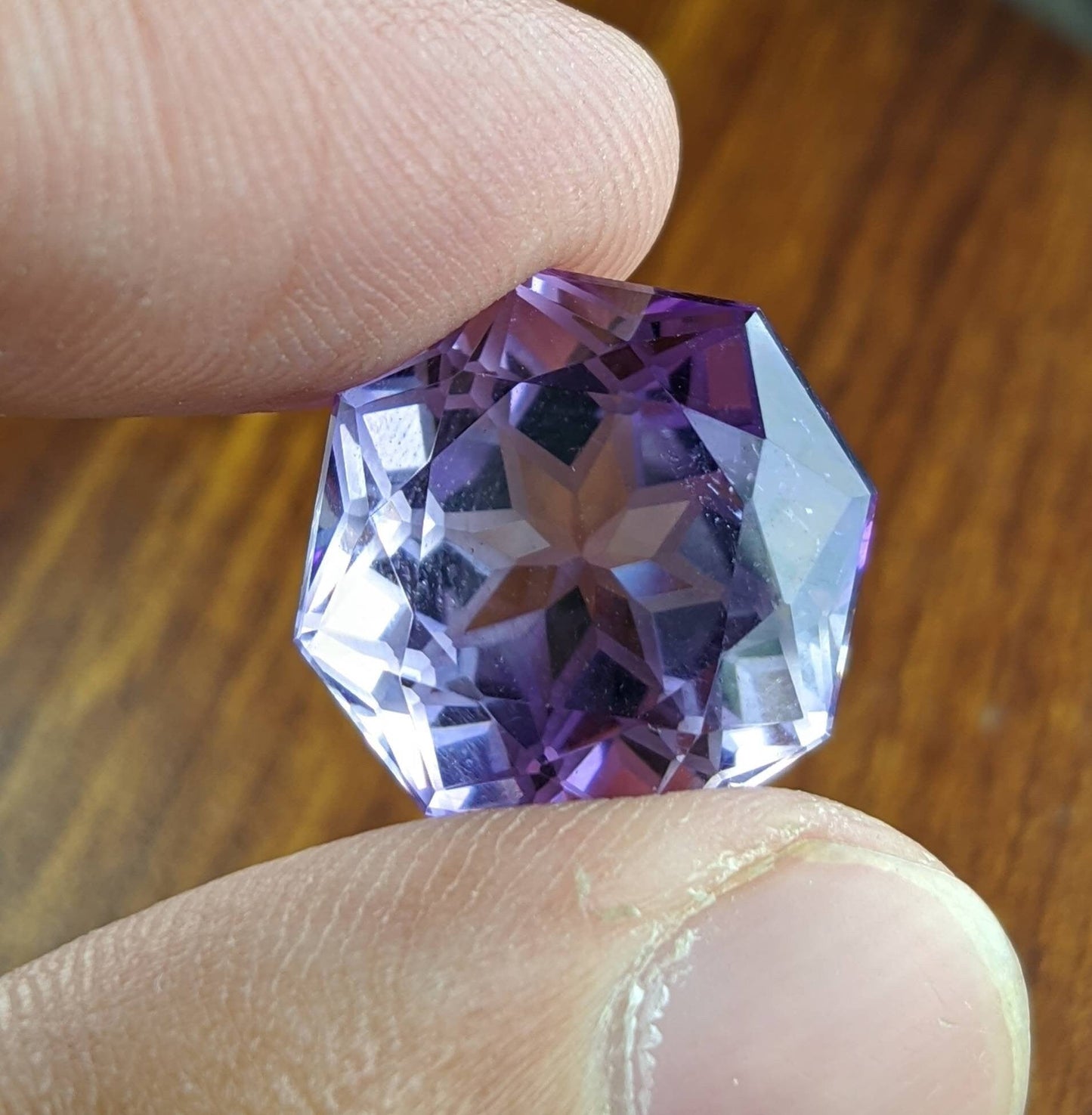 ARSAA GEMS AND MINERALSNatural top quality beautiful 19 carats octagonal shape faceted eye clean clarity amethyst gem - Premium  from ARSAA GEMS AND MINERALS - Just $38.00! Shop now at ARSAA GEMS AND MINERALS