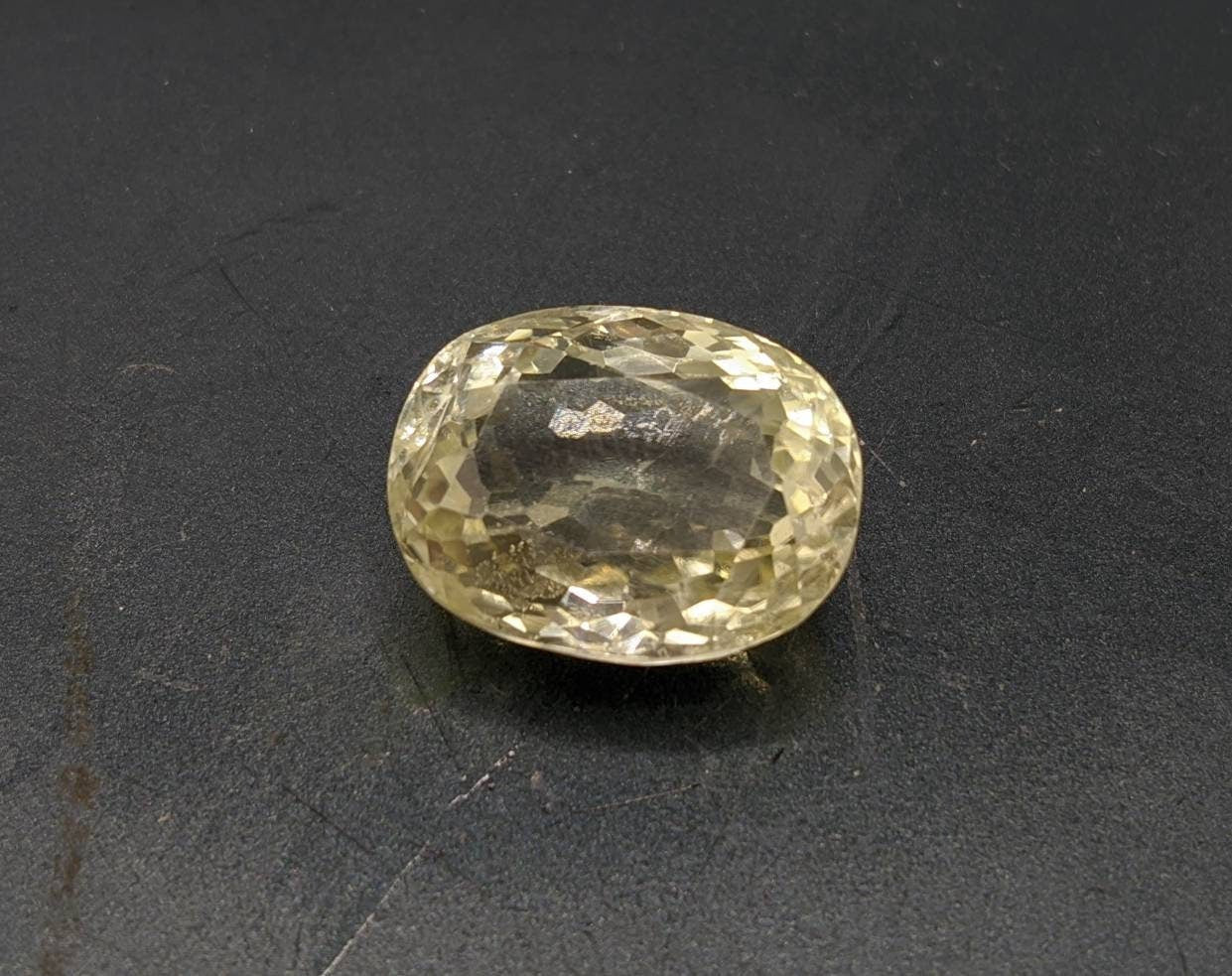 ARSAA GEMS AND MINERALSFaceted beautiful 12 carats yellow triphane/kunzite gem from Afghanistan - Premium  from ARSAA GEMS AND MINERALS - Just $24.00! Shop now at ARSAA GEMS AND MINERALS