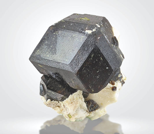 ARSAA GEMS AND MINERALSOn matrix andradite garnet crystal from Pakistan, 37.3 grams - Premium  from ARSAA GEMS AND MINERALS - Just $60.00! Shop now at ARSAA GEMS AND MINERALS