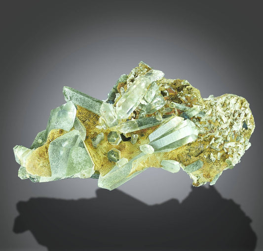 ARSAA GEMS AND MINERALSNatural top quality beautiful 16.7 grams chlorine quartz Cluster from Balochistan Pakistan - Premium  from ARSAA GEMS AND MINERALS - Just $25.00! Shop now at ARSAA GEMS AND MINERALS