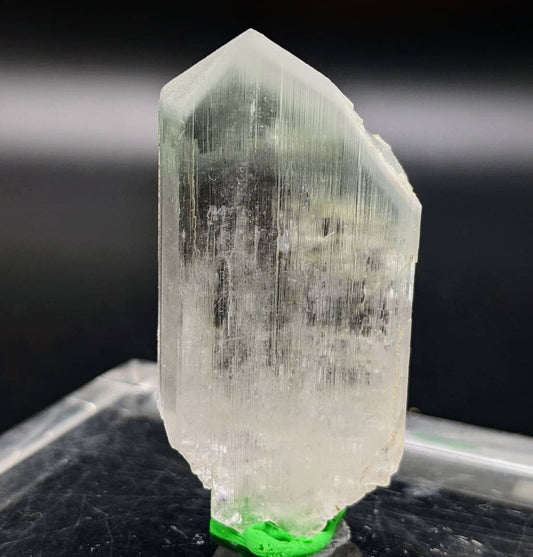 ARSAA GEMS AND MINERALSBicolor Spodumene var kunzite clear gem quality lustrous crystal from Afghanistan, 25.3 grams - Premium  from ARSAA GEMS AND MINERALS - Just $150.00! Shop now at ARSAA GEMS AND MINERALS