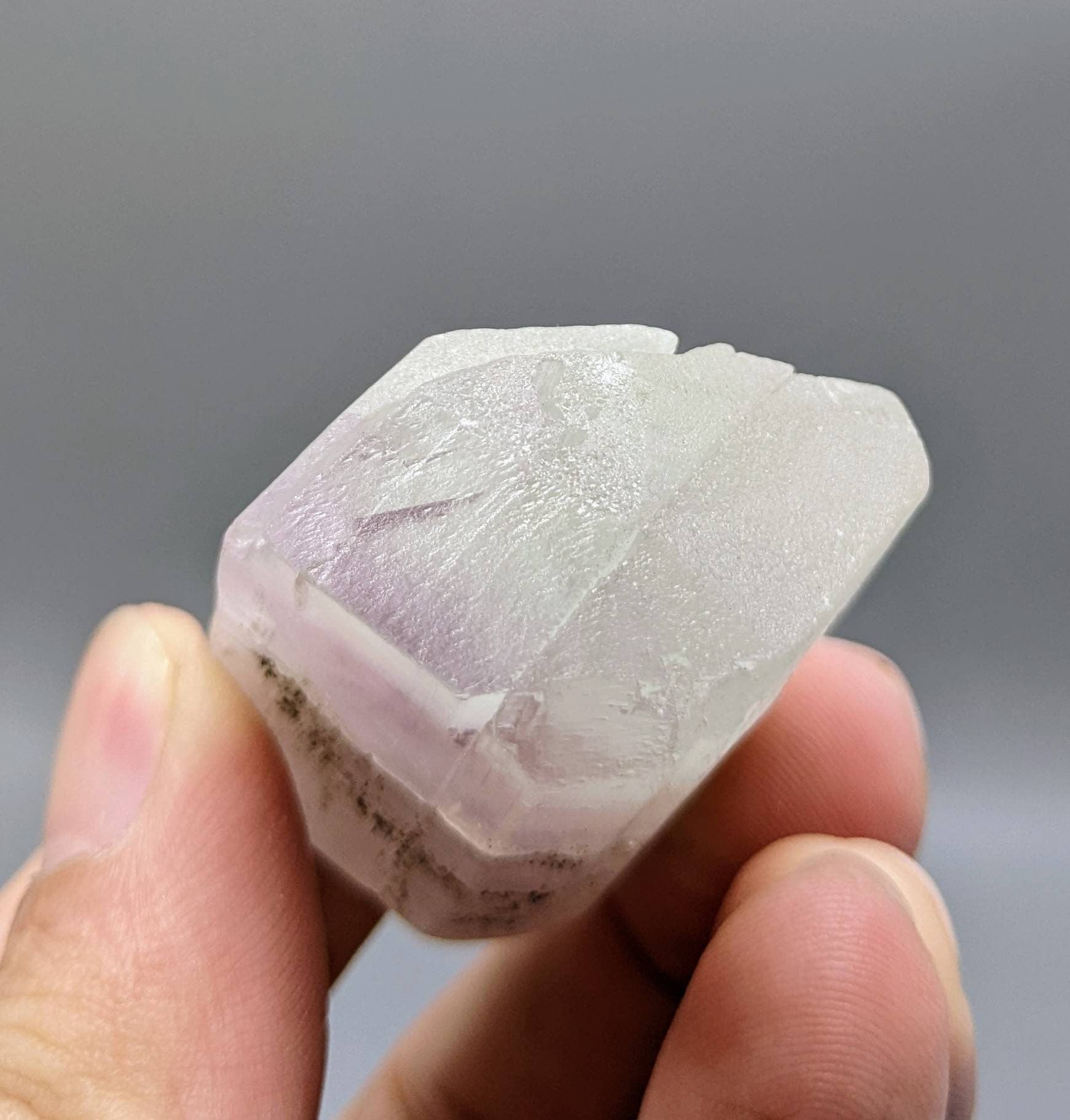 ARSAA GEMS AND MINERALSBicolor Spodumene var kunzite crystal from Laghman, Afghanistan, 59.4 grams - Premium  from ARSAA GEMS AND MINERALS - Just $100.00! Shop now at ARSAA GEMS AND MINERALS