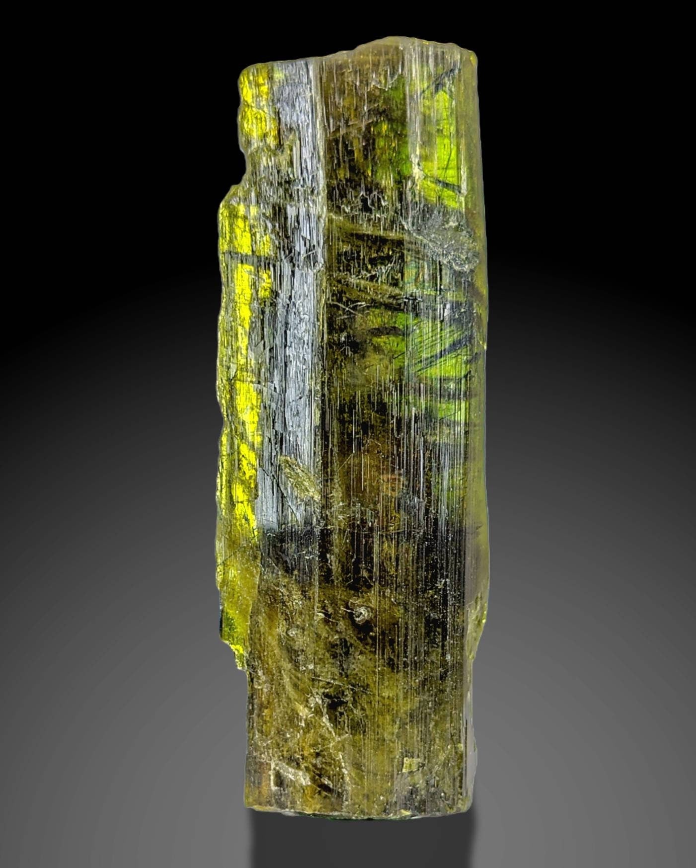 ARSAA GEMS AND MINERALSNatural transparent aesthetic 28.3 grams Beautiful pleochroic green epidote crystal from Pakistan - Premium  from ARSAA GEMS AND MINERALS - Just $50.00! Shop now at ARSAA GEMS AND MINERALS