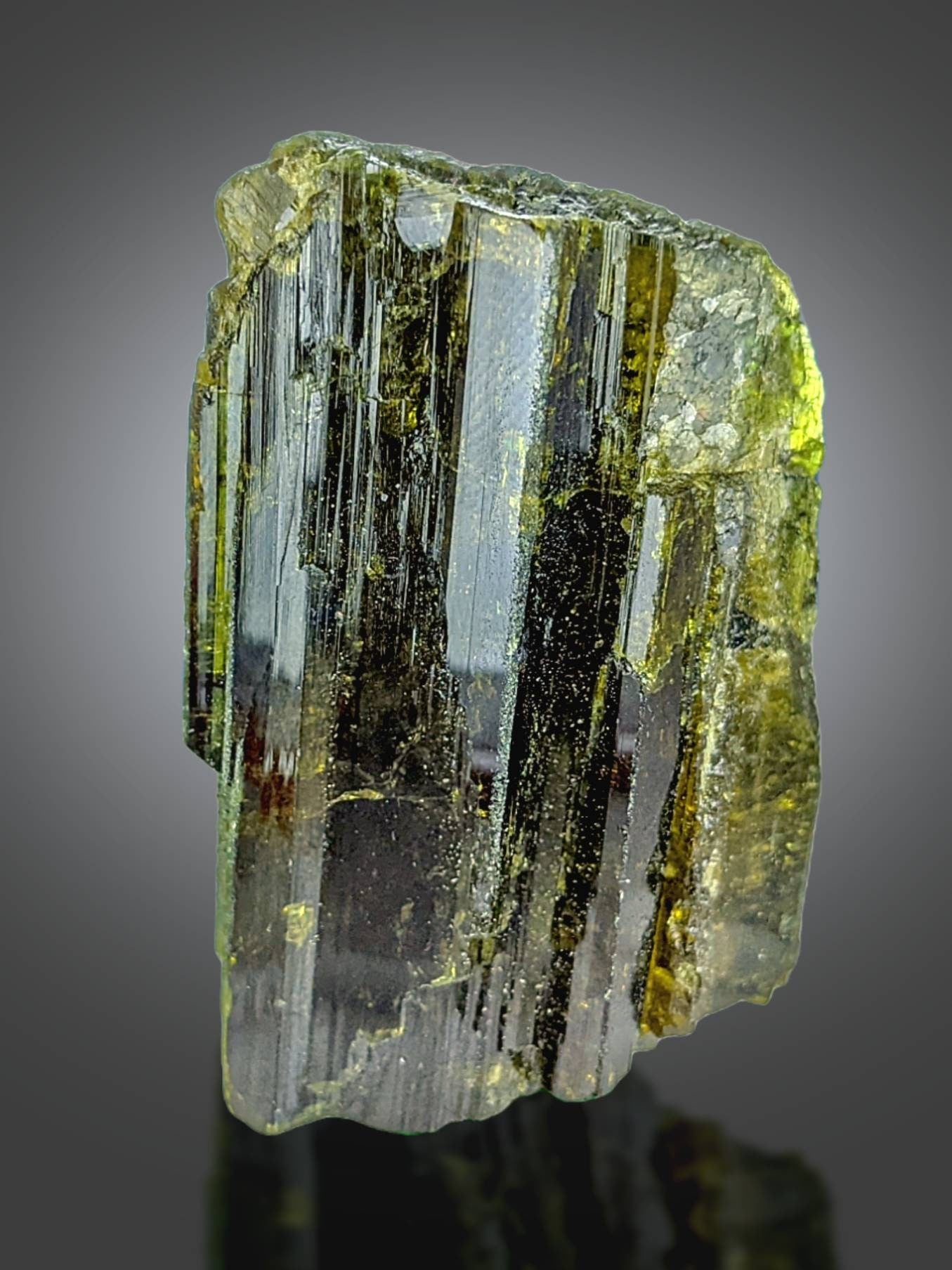 ARSAA GEMS AND MINERALSNatural transparent aesthetic 54 grams Beautiful pleochroic green epidote crystal from Pakistan - Premium  from ARSAA GEMS AND MINERALS - Just $50.00! Shop now at ARSAA GEMS AND MINERALS