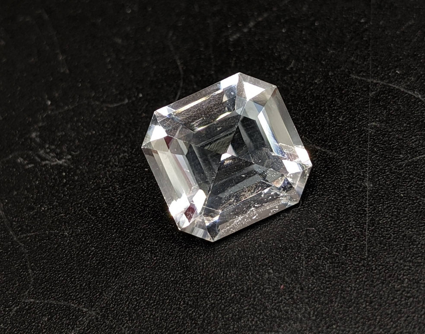 ARSAA GEMS AND MINERALSNatural fine quality emerald cut shape  faceted 7.5 carats clear quartz gem - Premium  from ARSAA GEMS AND MINERALS - Just $8.00! Shop now at ARSAA GEMS AND MINERALS