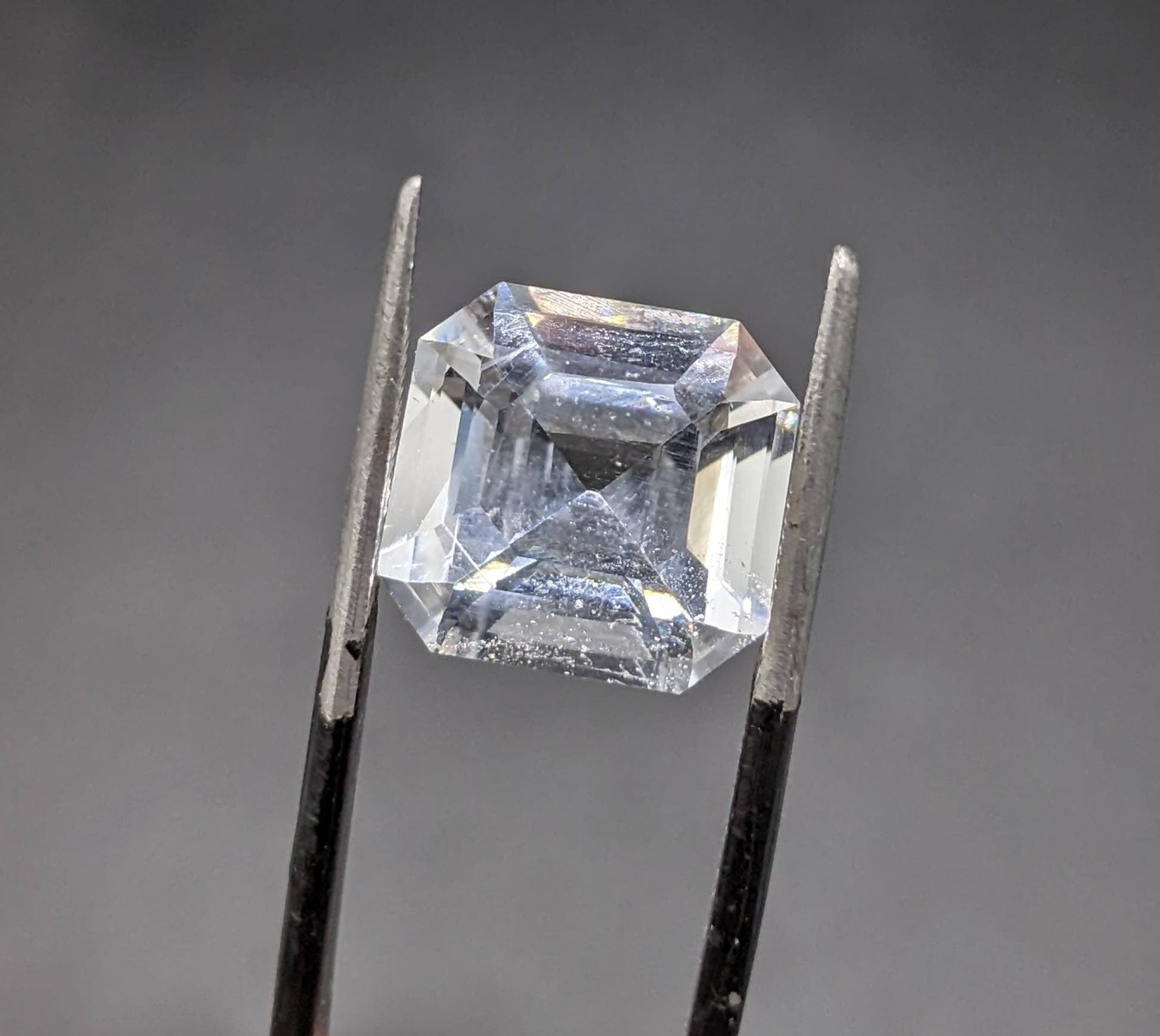 ARSAA GEMS AND MINERALSNatural fine quality emerald cut shape  faceted 7.5 carats clear quartz gem - Premium  from ARSAA GEMS AND MINERALS - Just $8.00! Shop now at ARSAA GEMS AND MINERALS