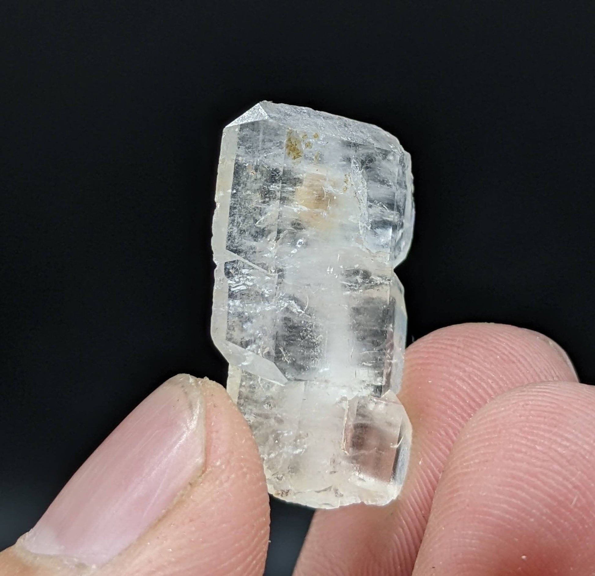 ARSAA GEMS AND MINERALSSmall thumbnail size Faden quartz crystal from Baluchistan Pakistan, 3.6 gram - Premium  from ARSAA GEMS AND MINERALS - Just $10.00! Shop now at ARSAA GEMS AND MINERALS