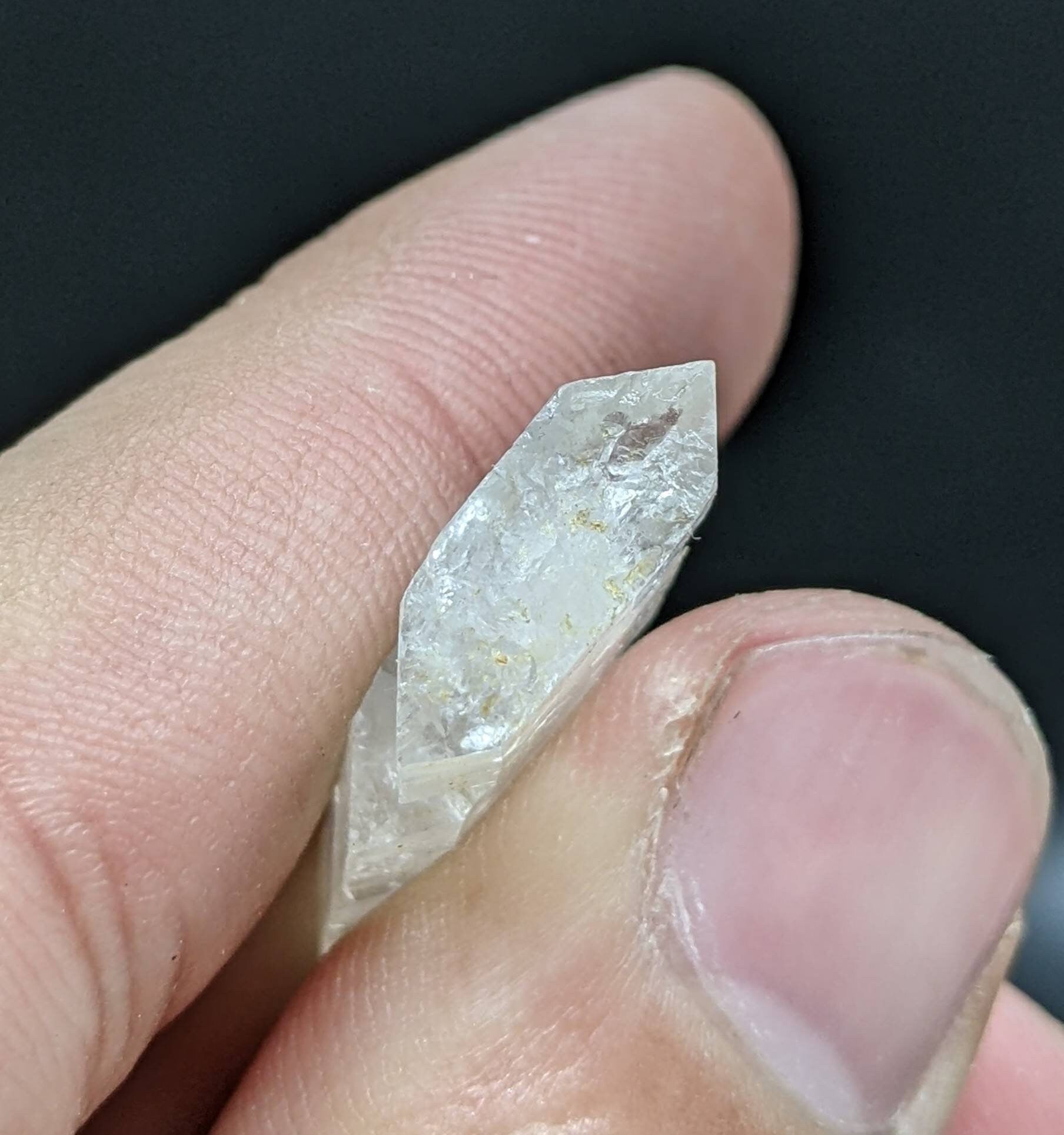 ARSAA GEMS AND MINERALSSmall thumbnail size Faden quartz crystal from Baluchistan Pakistan, 3.6 gram - Premium  from ARSAA GEMS AND MINERALS - Just $10.00! Shop now at ARSAA GEMS AND MINERALS