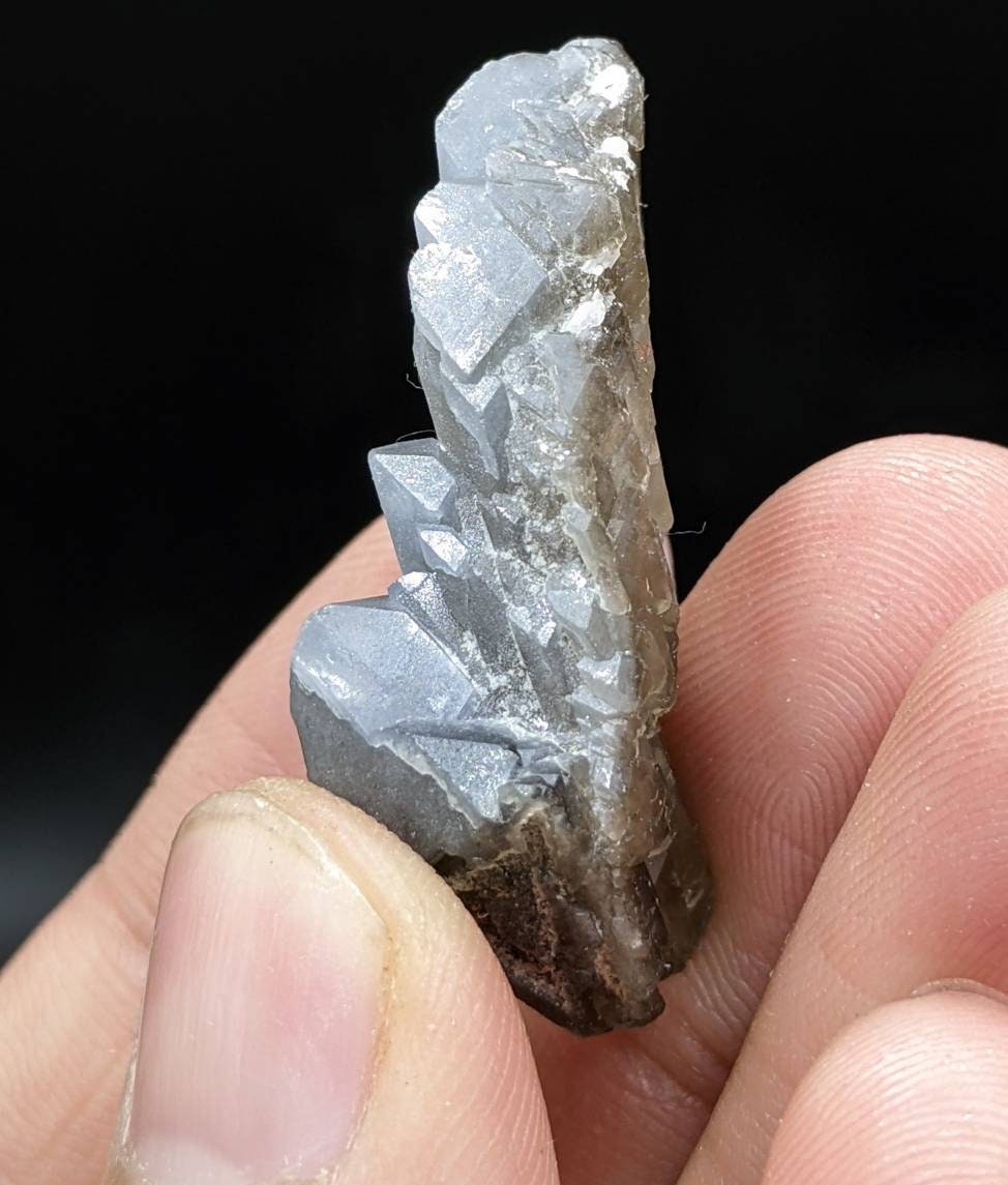 ARSAA GEMS AND MINERALSRare blue indicolite quartz crystal with step formation structure from Afghanistan, 10.9 grams - Premium  from ARSAA GEMS AND MINERALS - Just $40.00! Shop now at ARSAA GEMS AND MINERALS