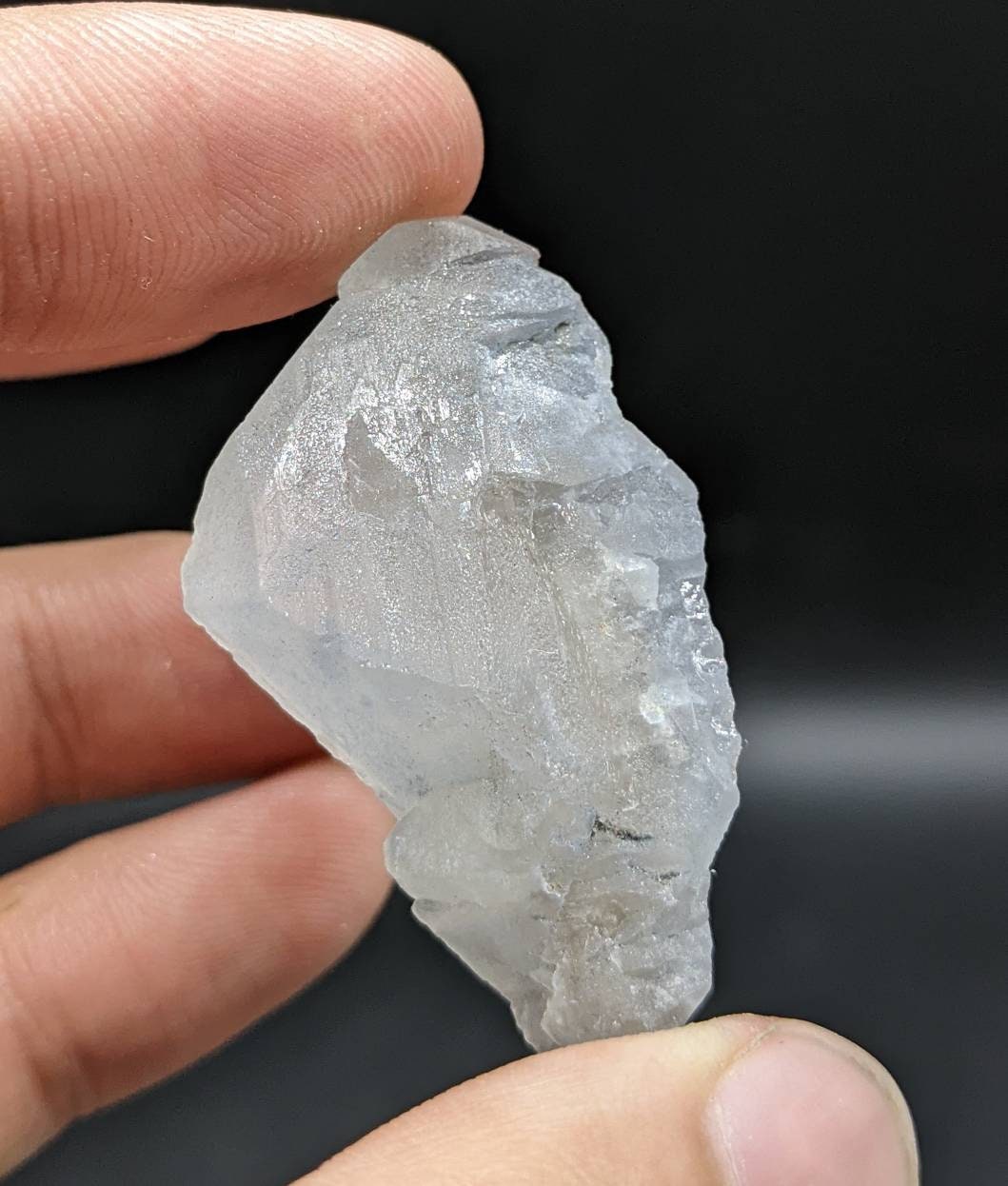 ARSAA GEMS AND MINERALSRare blue indicolite quartz crystal with step formation structure from Afghanistan, 13.6 grams - Premium  from ARSAA GEMS AND MINERALS - Just $45.00! Shop now at ARSAA GEMS AND MINERALS