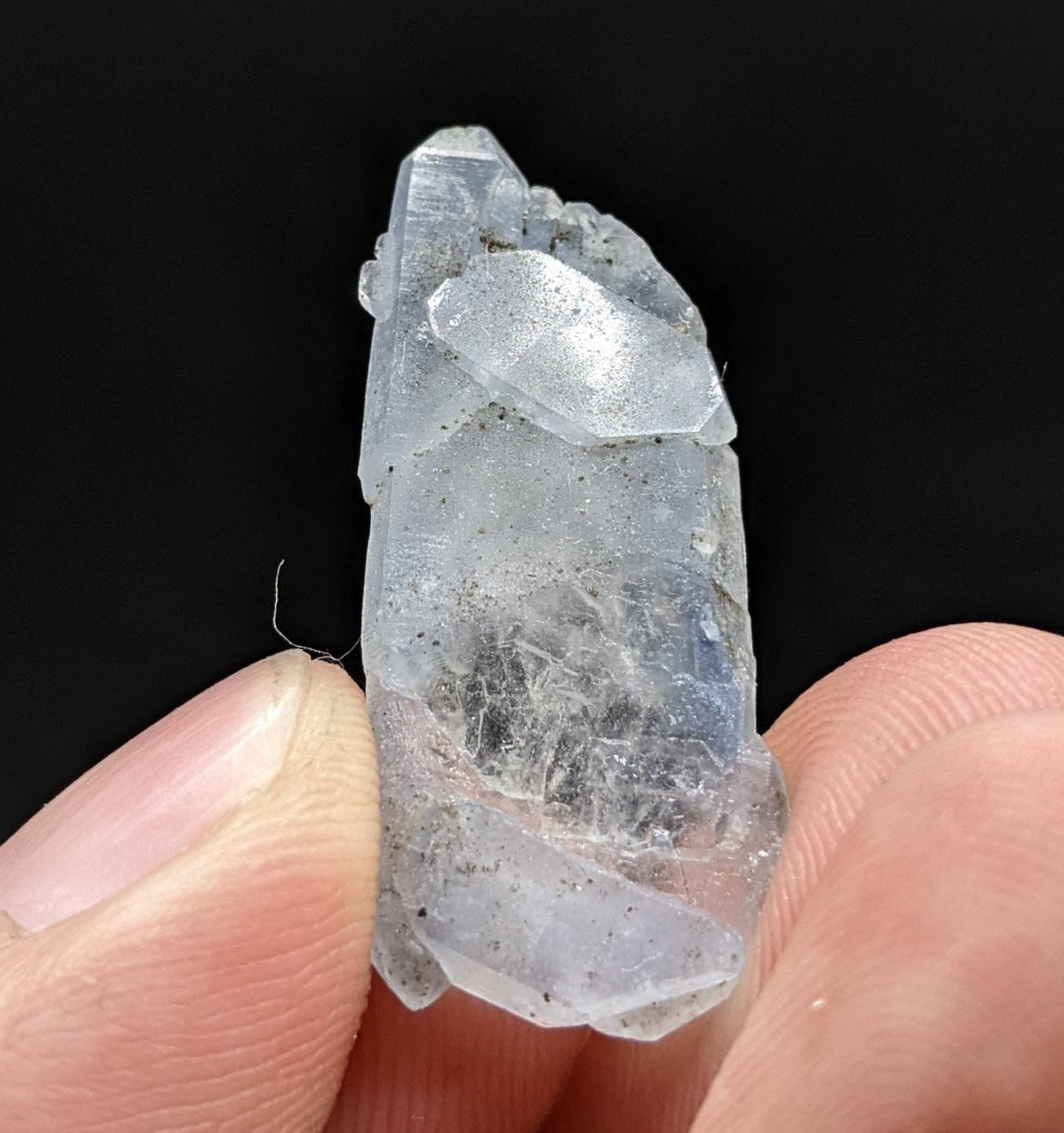 ARSAA GEMS AND MINERALSNatural rare indicolite blue quartz crystal from Afghanistan, 2.7 grams - Premium  from ARSAA GEMS AND MINERALS - Just $30.00! Shop now at ARSAA GEMS AND MINERALS