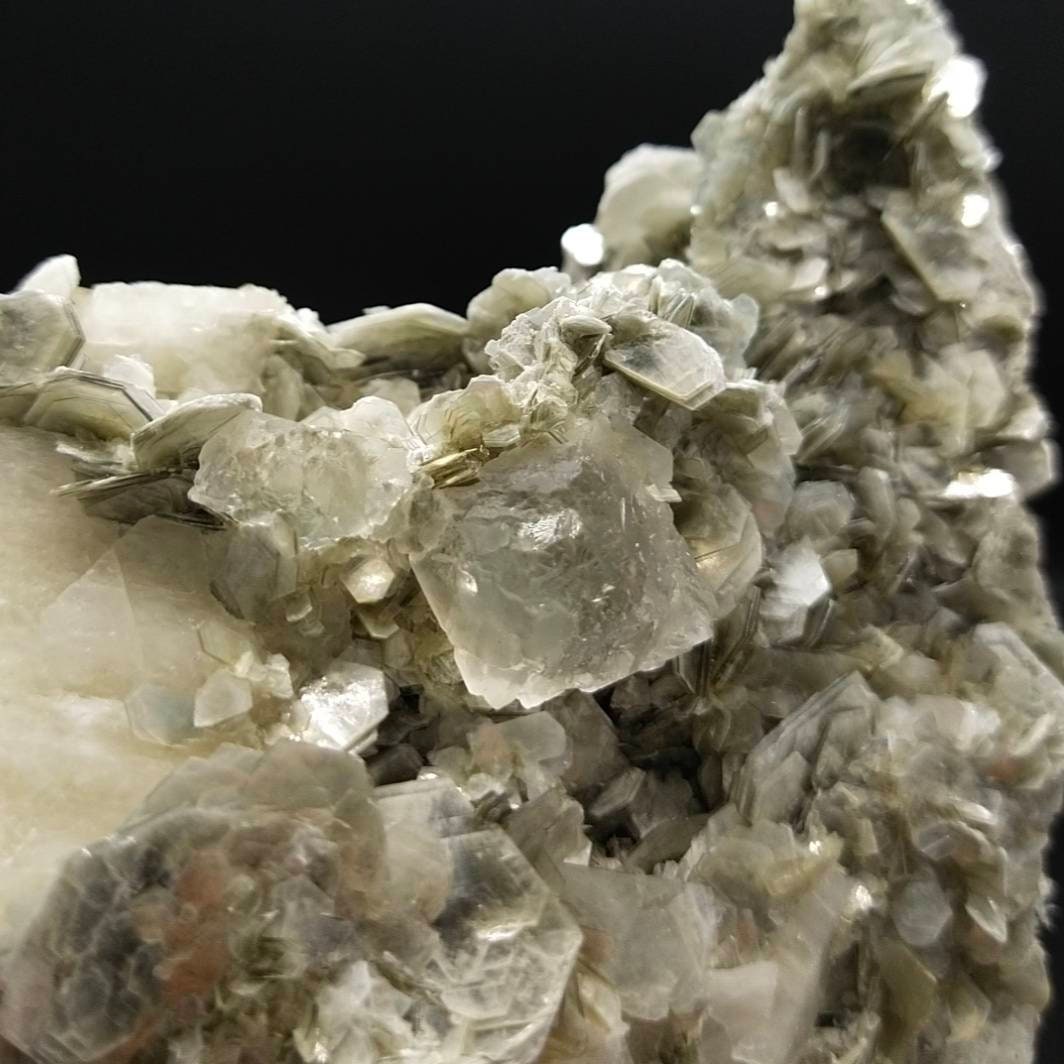 ARSAA GEMS AND MINERALSPink Phantom fluorite crystals on matrix perfectly terminated on muscovite with albite from Skardu Gilgitbaltistan Pakistan, 461 grams - Premium  from ARSAA GEMS AND MINERALS - Just $450.00! Shop now at ARSAA GEMS AND MINERALS