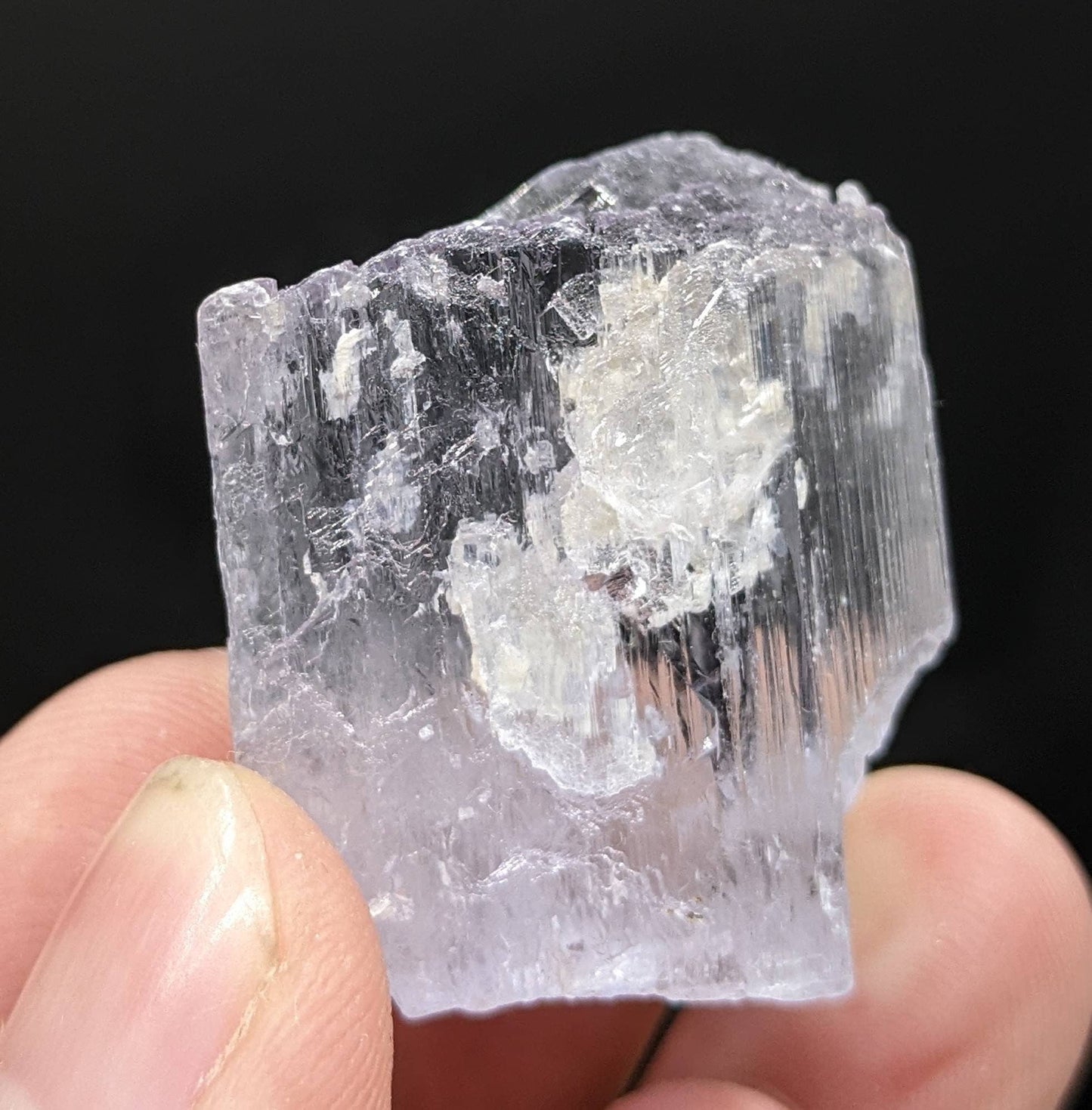 ARSAA GEMS AND MINERALSKunzite crystal with etched formation, purple color and Lustrous quality from Afghanistan, 34.5 grams - Premium  from ARSAA GEMS AND MINERALS - Just $68.00! Shop now at ARSAA GEMS AND MINERALS