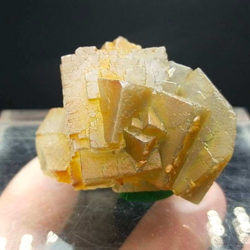 ARSAA GEMS AND MINERALSCubic iridescent fluorite crystal from Baluchistan Pakistan, 59 grams - Premium  from ARSAA GEMS AND MINERALS - Just $20.00! Shop now at ARSAA GEMS AND MINERALS