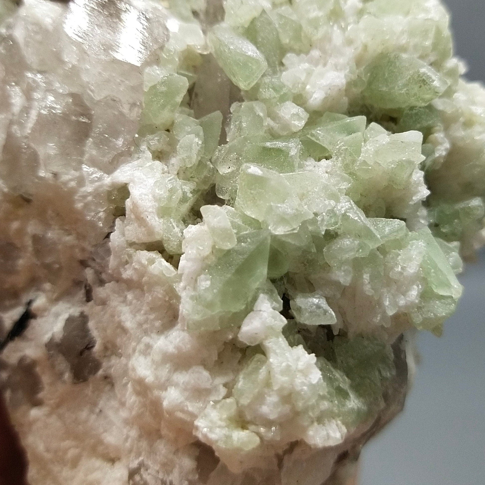 ARSAA GEMS AND MINERALSVery rare specimen of numerous light green hydroxylherderite on matrix with quartz and Albite from Skardu, Pakistan, 639 grams specimen - Premium  from ARSAA GEMS AND MINERALS - Just $250.00! Shop now at ARSAA GEMS AND MINERALS